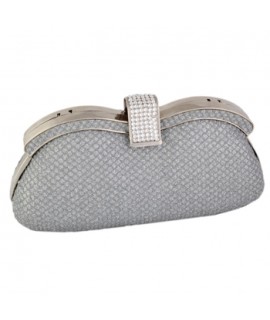 J. FURMANI newest CRYSTAL & MESH CLUTCH